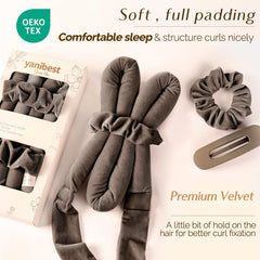 Gomas de seda Yanibest suaves para sujetar sin marcas.