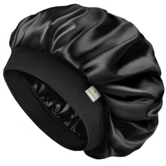 Gorro de satén YANIBEST para dormir con doble capa mantiene el cabello suave durante la noche.