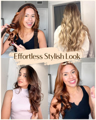 Yanibest pinza para cabello, sujeción sin deslizamiento durante la noche