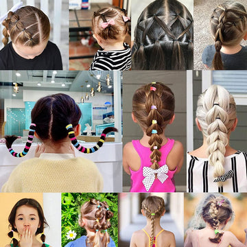 YANRONG coleteros y scrunchies compactos, ideales para guardar y transportar.