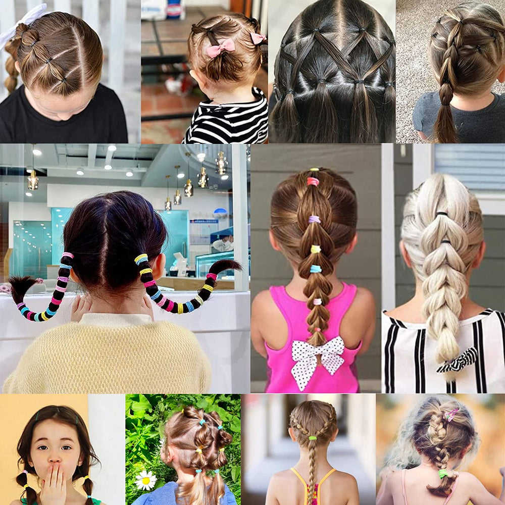 YANRONG coleteros y scrunchies compactos, ideales para guardar y transportar.