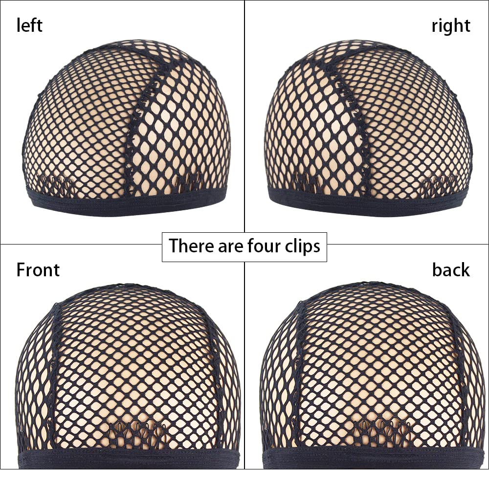 Gorra de peluca YANTAISIYU talla única para cabezas de 48–58 cm.