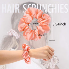 Lazos de satén Yanwenx para cabello rizado: ideal para rizos definidos.