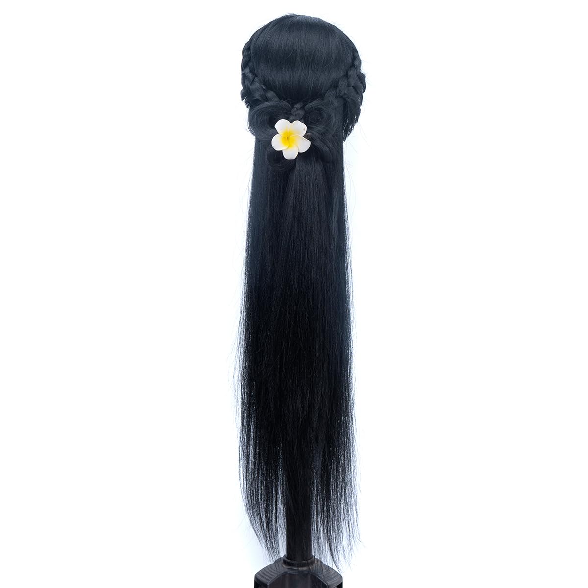 Cabeza-maniquí YANZIJF modelo para peluquería con colores vivos