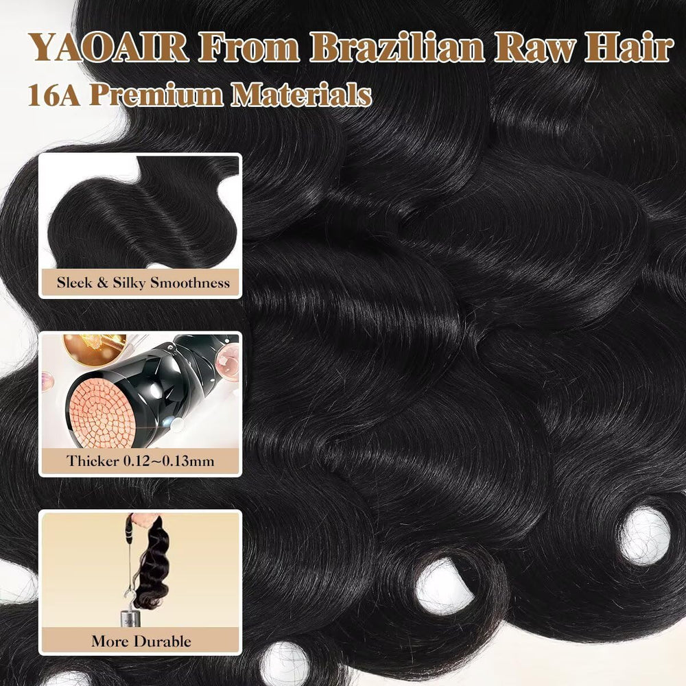 Yaoair cabello suave y brillante con textura sedosa para uso diario.