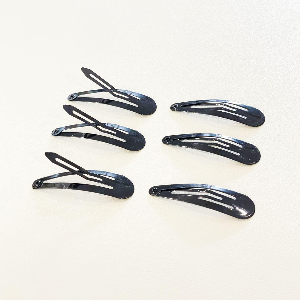 Pinzas negras YAOKUA para niñas pequeñas en peinados rápidos