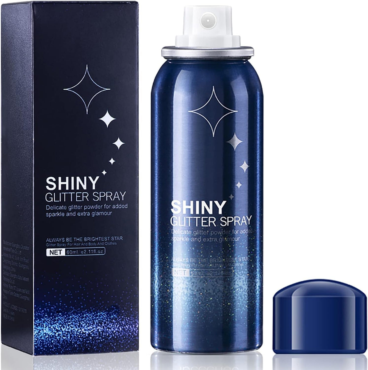 Yaper Spray Brillo Corporal para cabello, brillo suave y duradero.