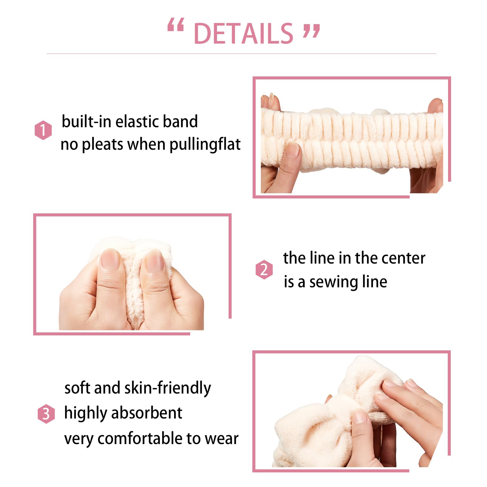 Yaqulen set spa Leopardo: pulseras coral para evitar salpicaduras durante el lavado facial