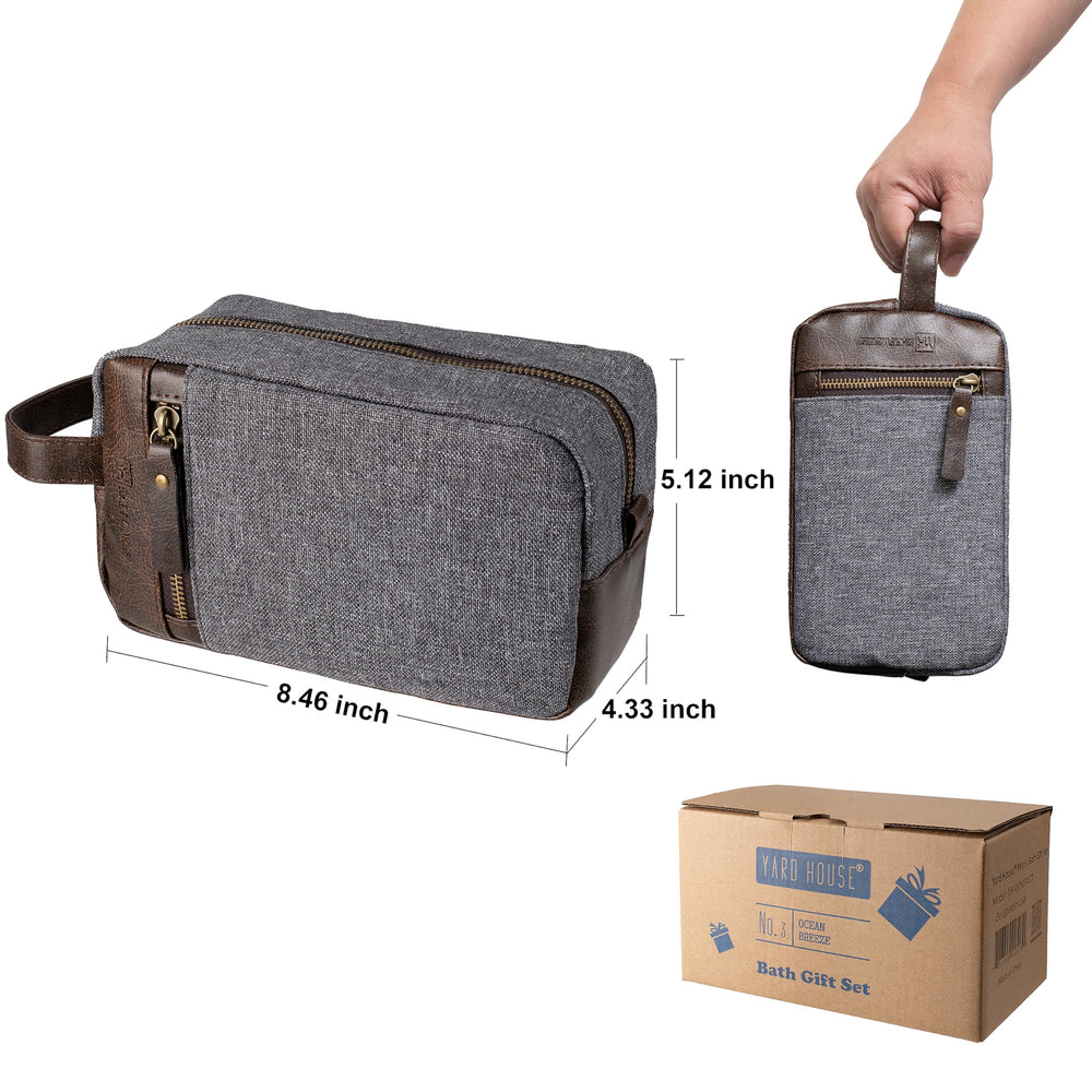 Yard House Ocean Breeze sac toilette inclus, pratique en voyage.