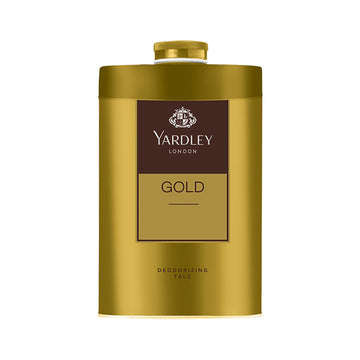 Yardley London Gold Talco ofrece fragancia elegante para el día.