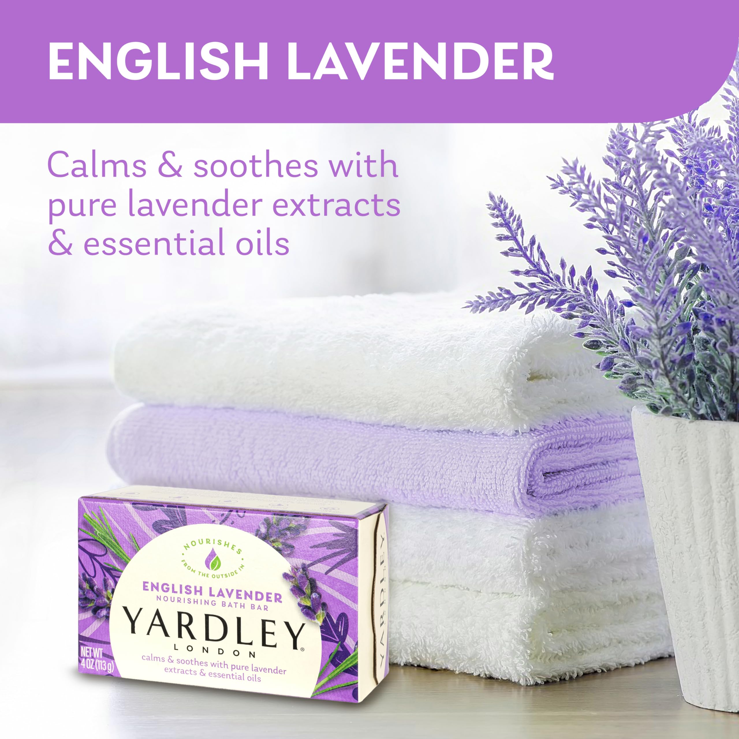 Yardley Lavanda: espuma-aromática que envuelve el baño con notas florales