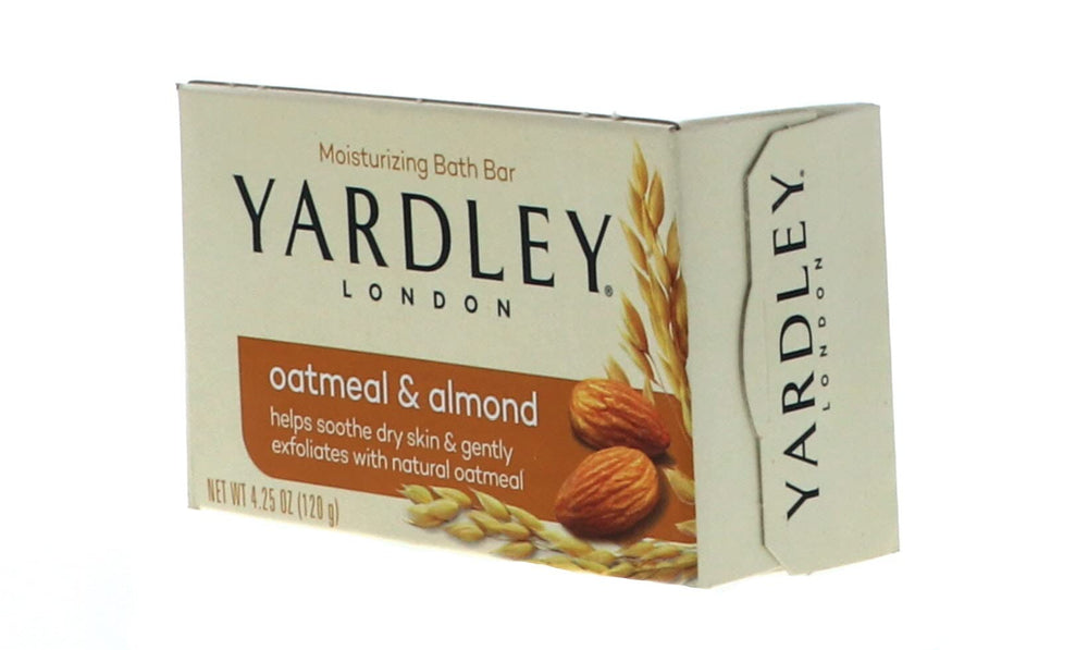 Yardley London fragancia almendra y avena para uso diario.