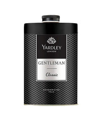 Yardley London Gentleman talco absorbe humedad para piel seca y cómoda.