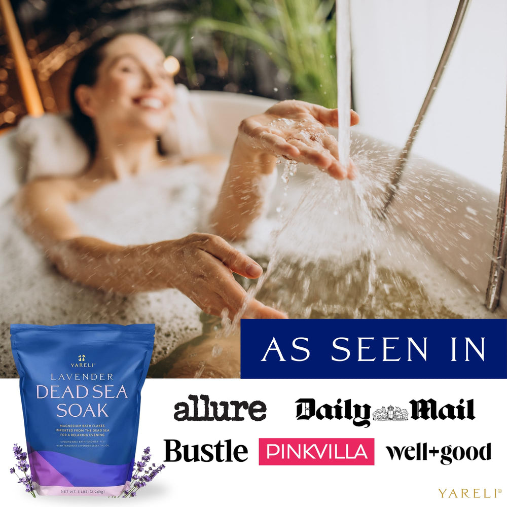 Yareli sales de magnesio: solución del Mar Muerto para baño.