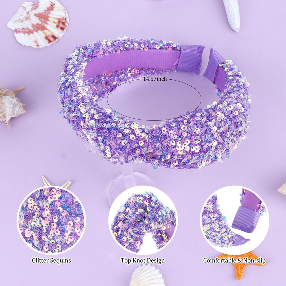 Primer plano de lentejuelas brillantes de YARIEW, añade brillo a atuendos.