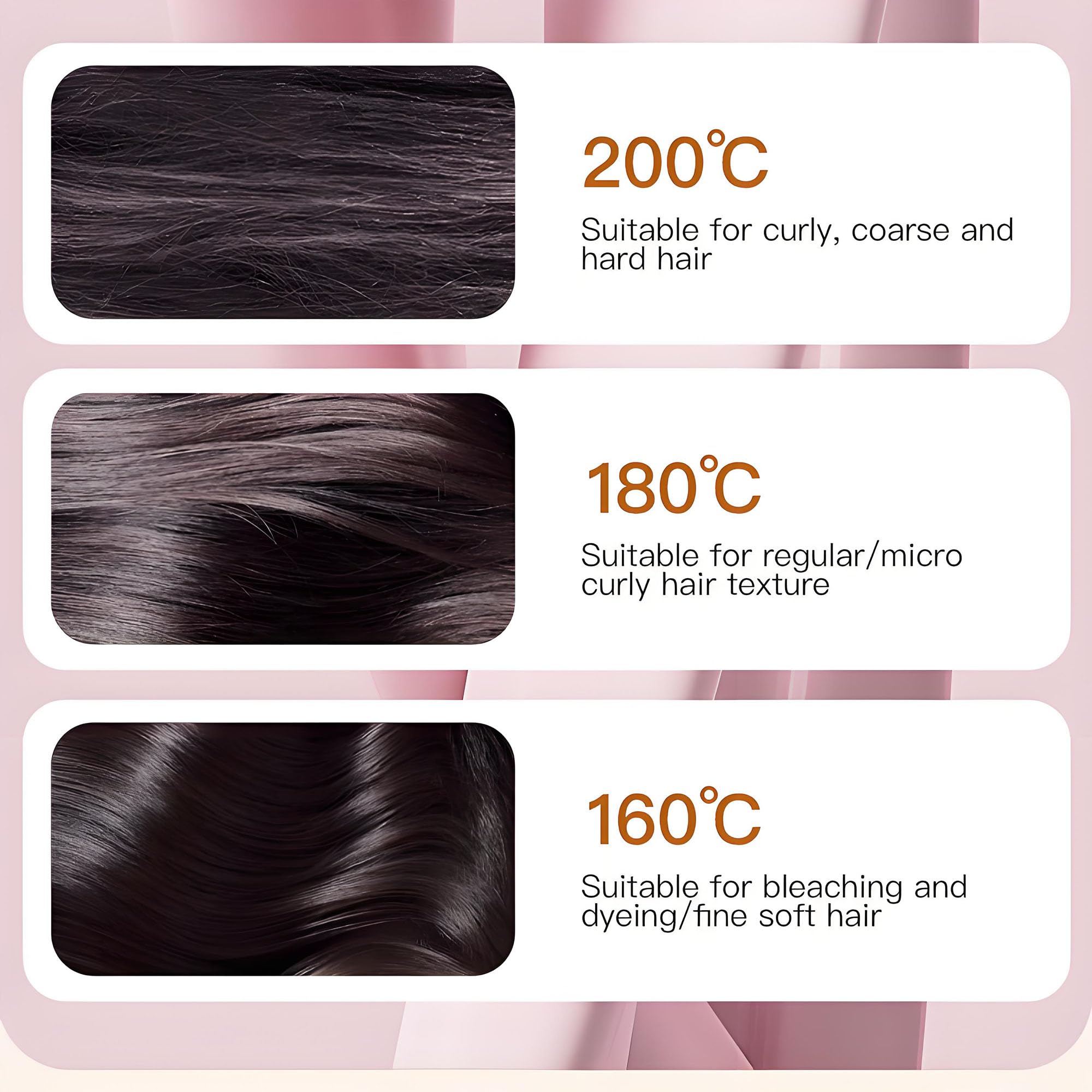 Yaslayp Glambrushs Mini con 3 temperaturas para distintos tipos de cabello.