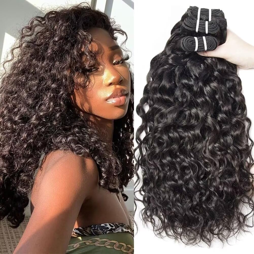 Yavida Water Wave Bundle 10-inch natural black ready to blend