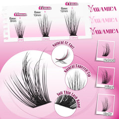 Yawamica aplicacion casera de pestanas para resultado de salon