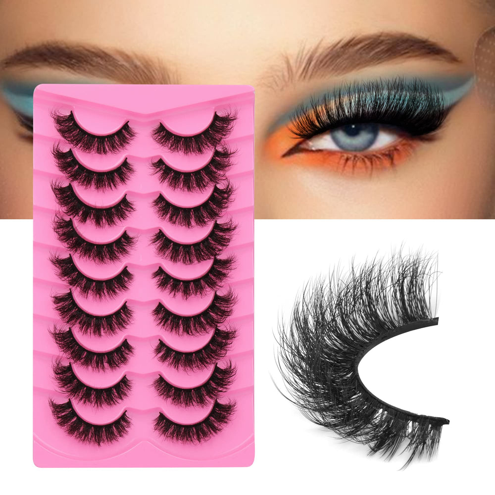 Pestañas reutilizables de Yawamica para un look repetible.