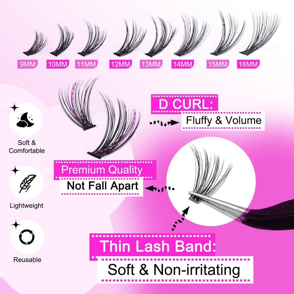 Yawamica Thin-flat-band clusters for comfortable wear and seamless application.