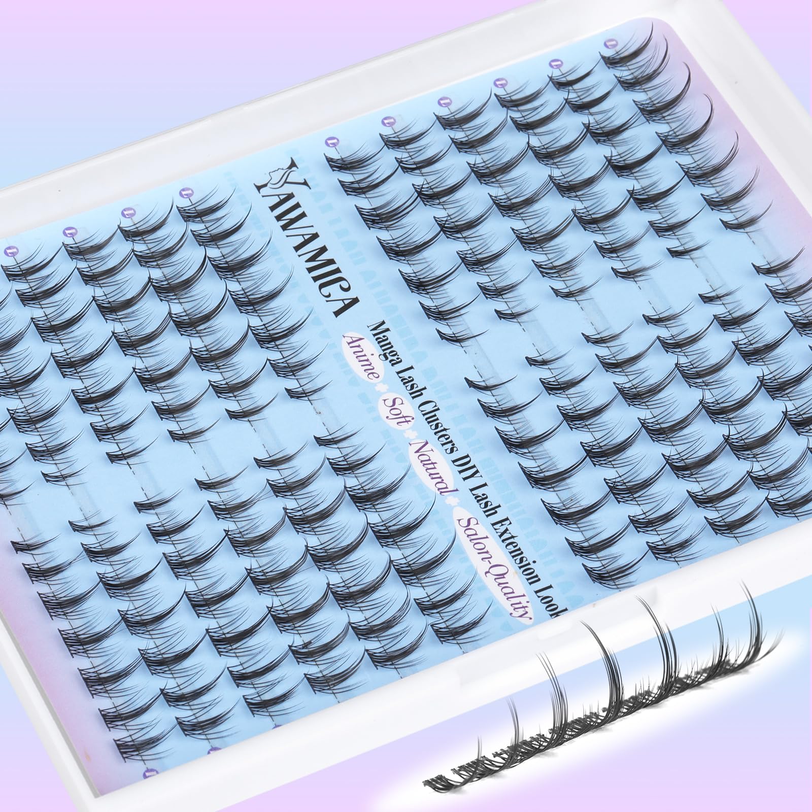 Yawamica Uso diario con clusters para look natural.