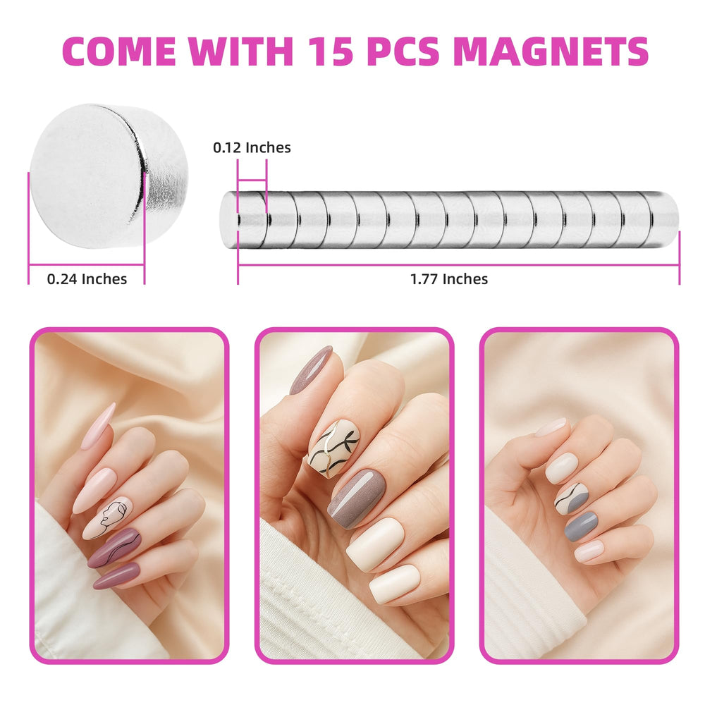 Cuchilla de acero inoxidable de YAYA NAILS para cortes duraderos.