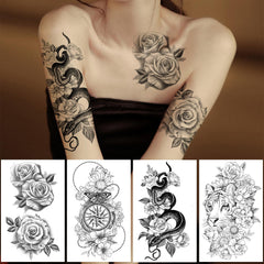 Yazhiji: diseños florales para manos y dedos con acabado realista.