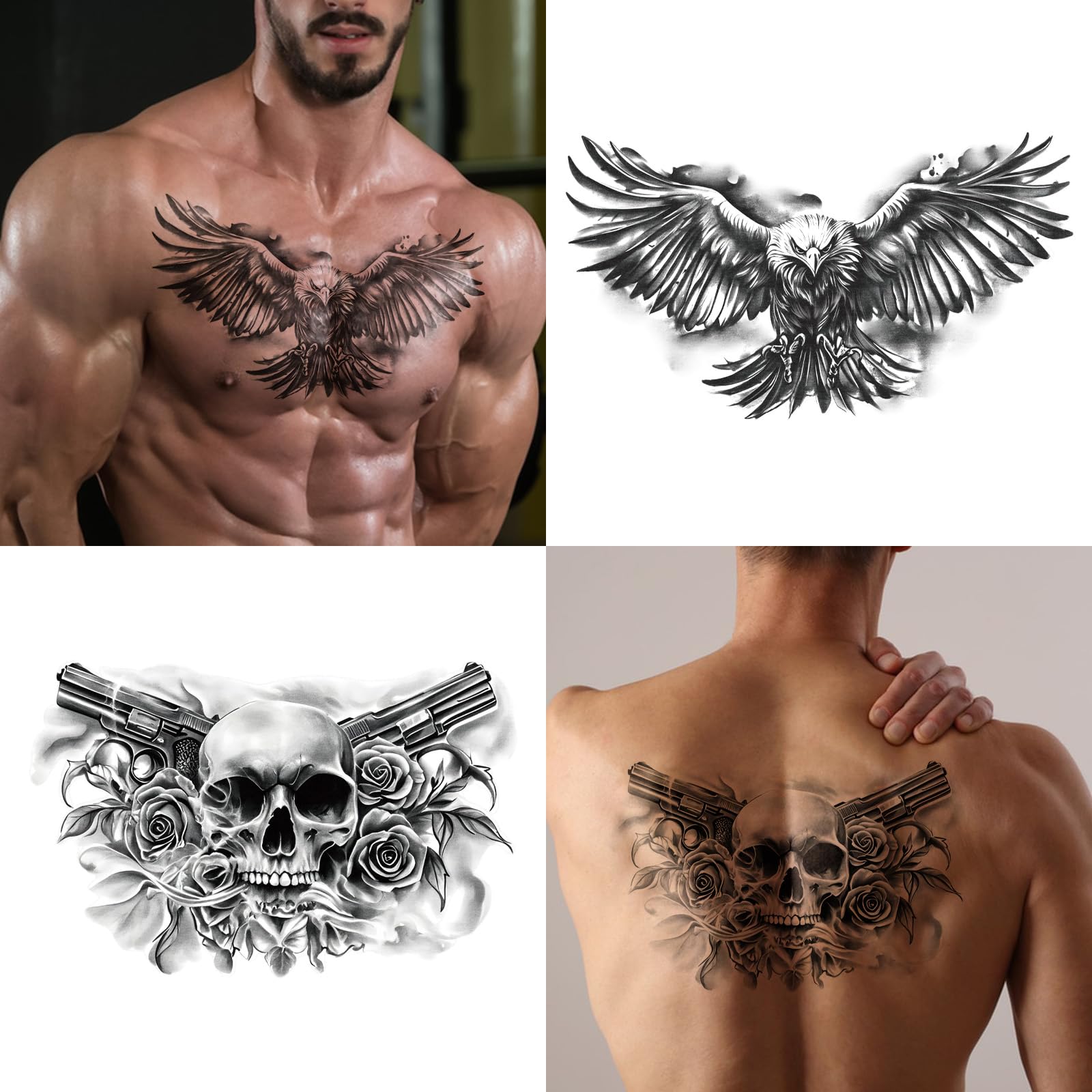 Tatuaje Yazhiji serpiente y flor, diseño audaz para looks atrevidos