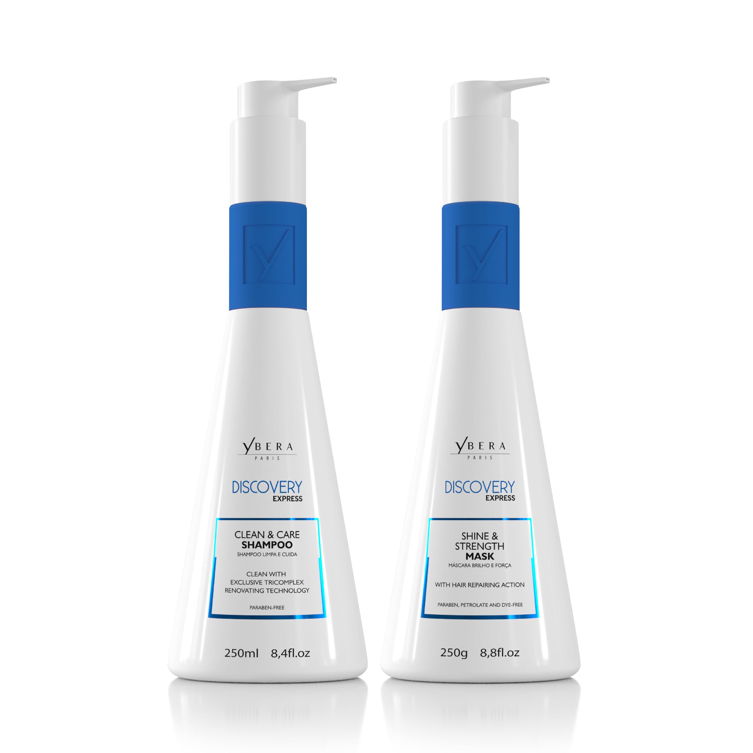 YBERA PARIS Discovery Home Care Express — botella para uso diario que facilita un lavado suave