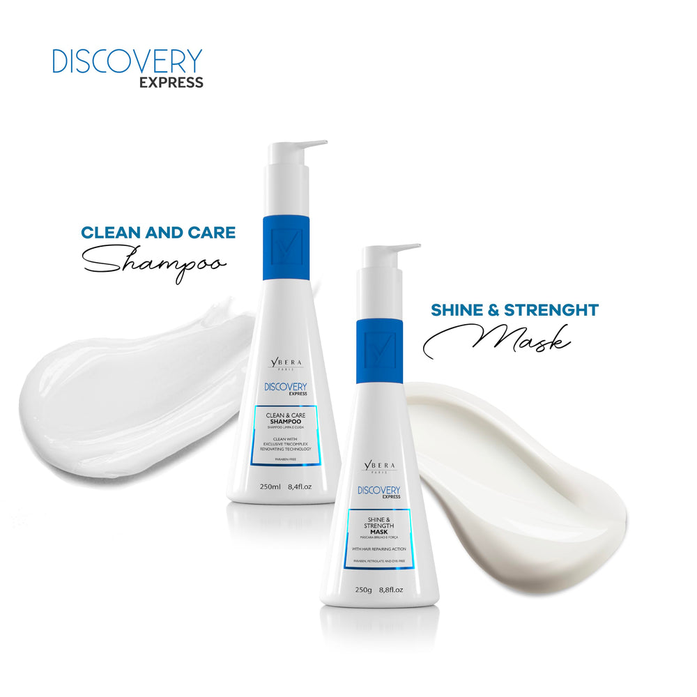 YBERA PARIS Discovery Home Care Express — cuidado para todo tipo de cabello y tratamientos previos
