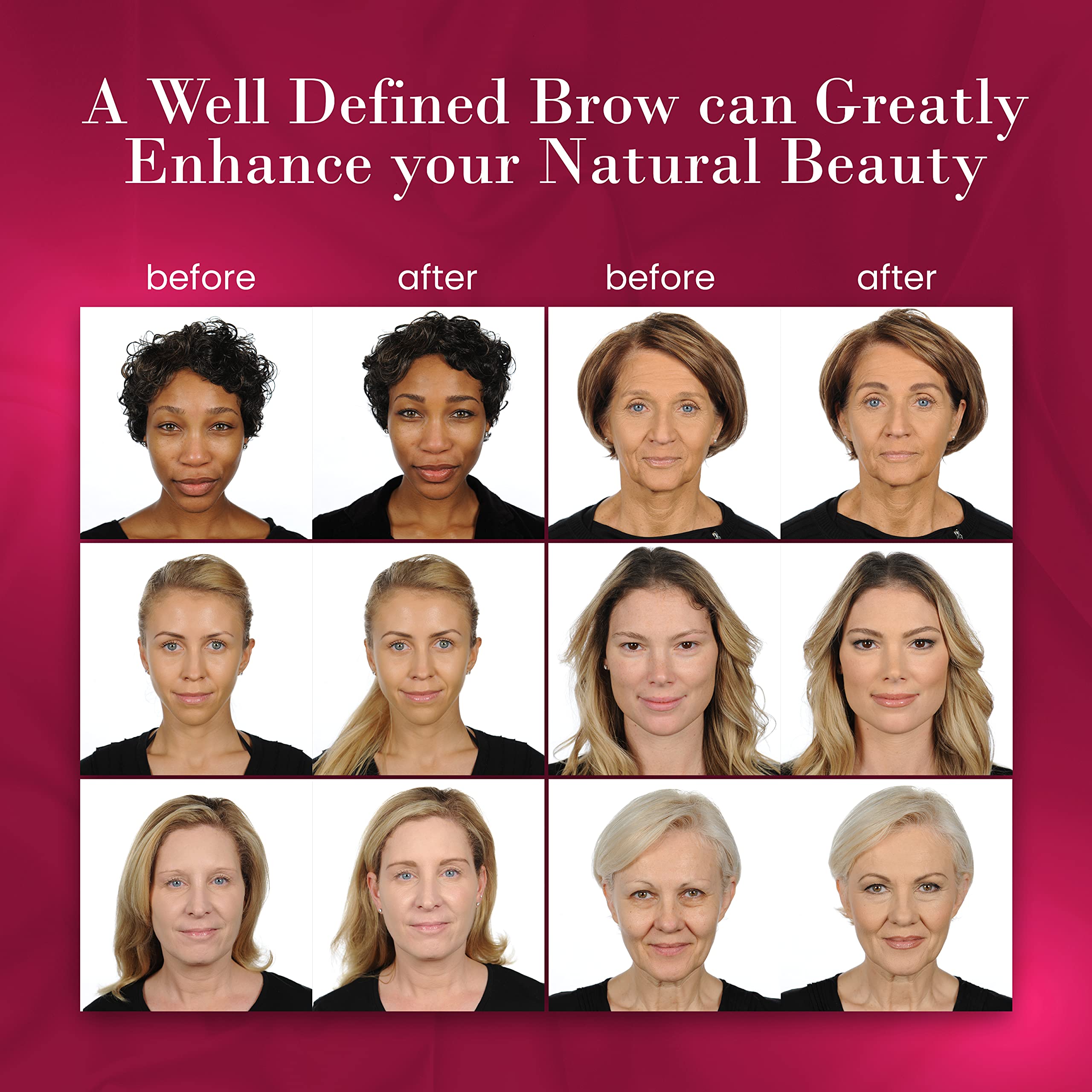 Application rapide et naturelle des sourcils avec YBF.