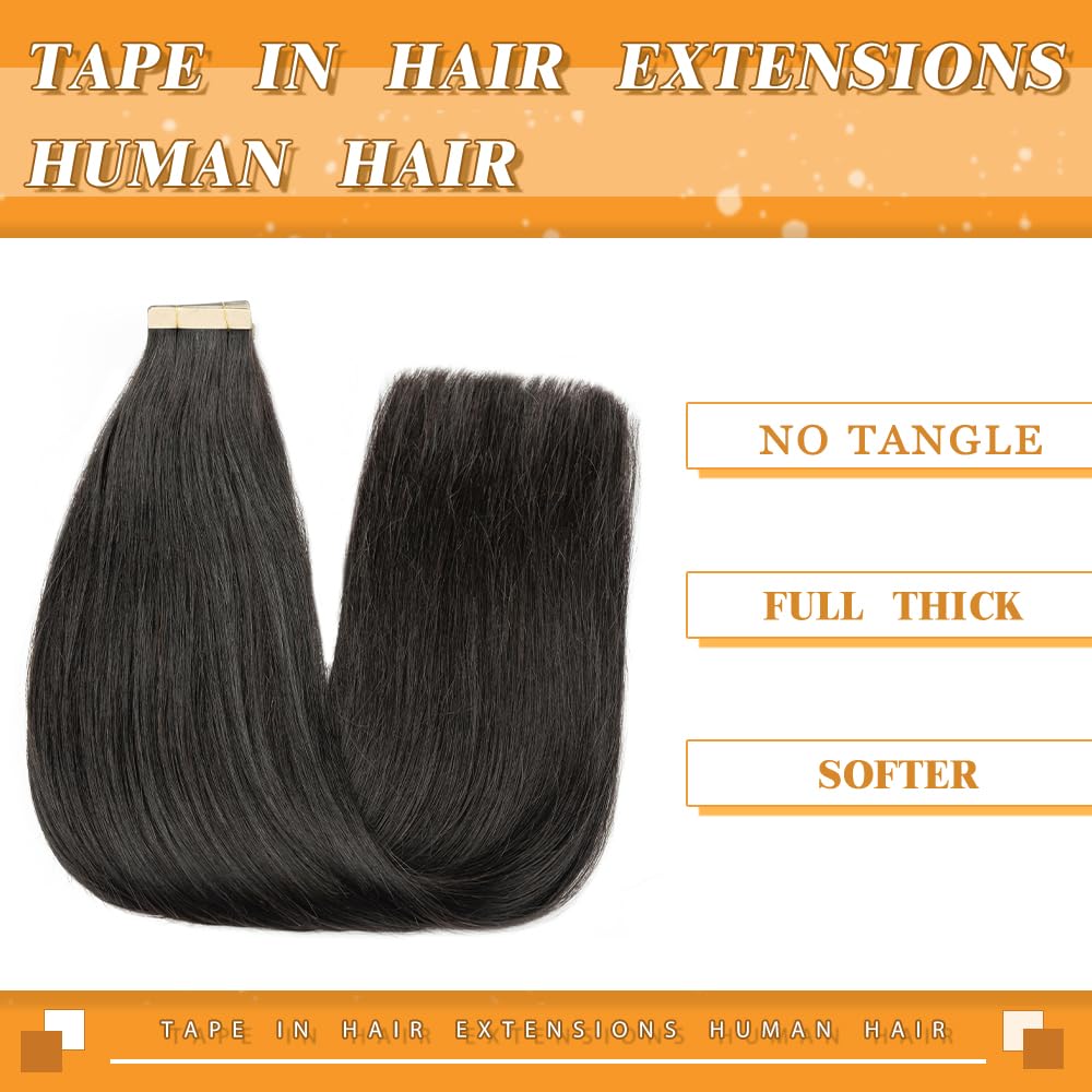Instalación fácil de extensiones YDDM con cinta 14p para peinados diarios