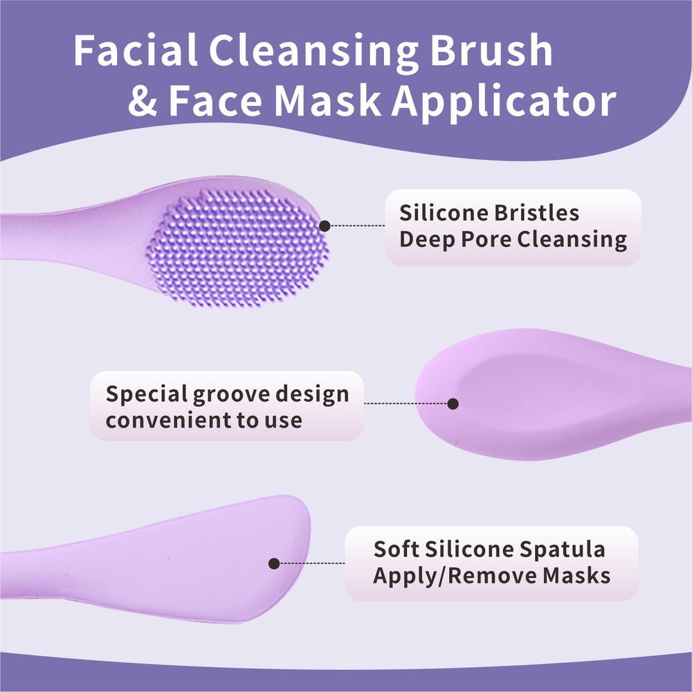 YEADMAL exfoliación facial con silicona para poros más limpios.