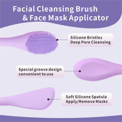 YEADMAL exfoliación facial con silicona para poros más limpios.
