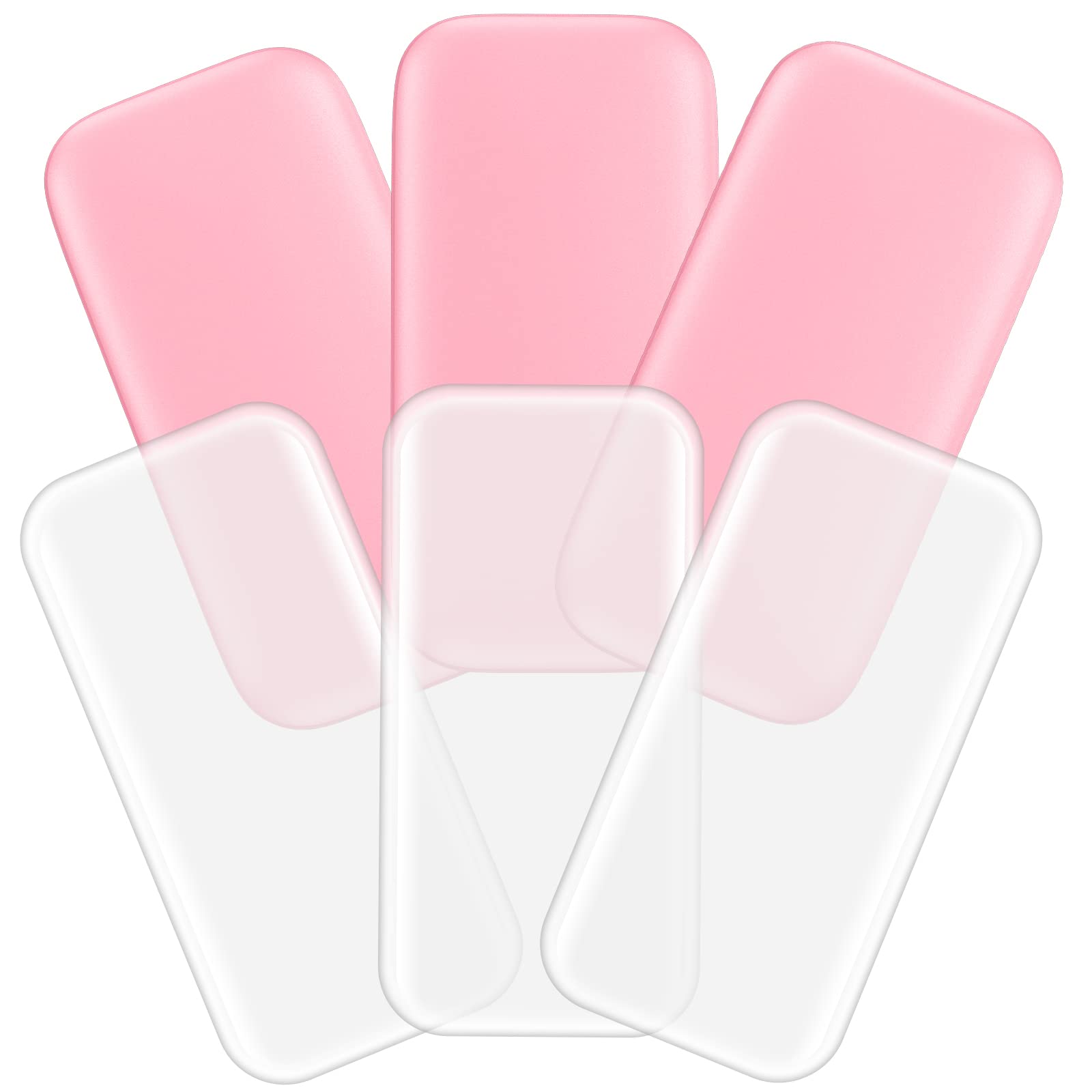 YEAJOIN almohadilla de silicona rosa para extensiones de pestañas, facilita una aplicación suave.