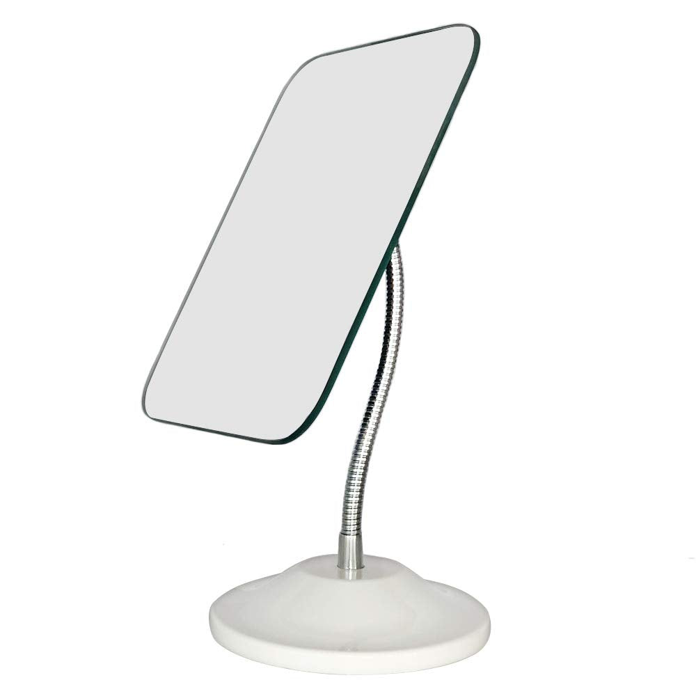 Espejo YEAKE con cuello flexible y giro 360° para maquillaje preciso.