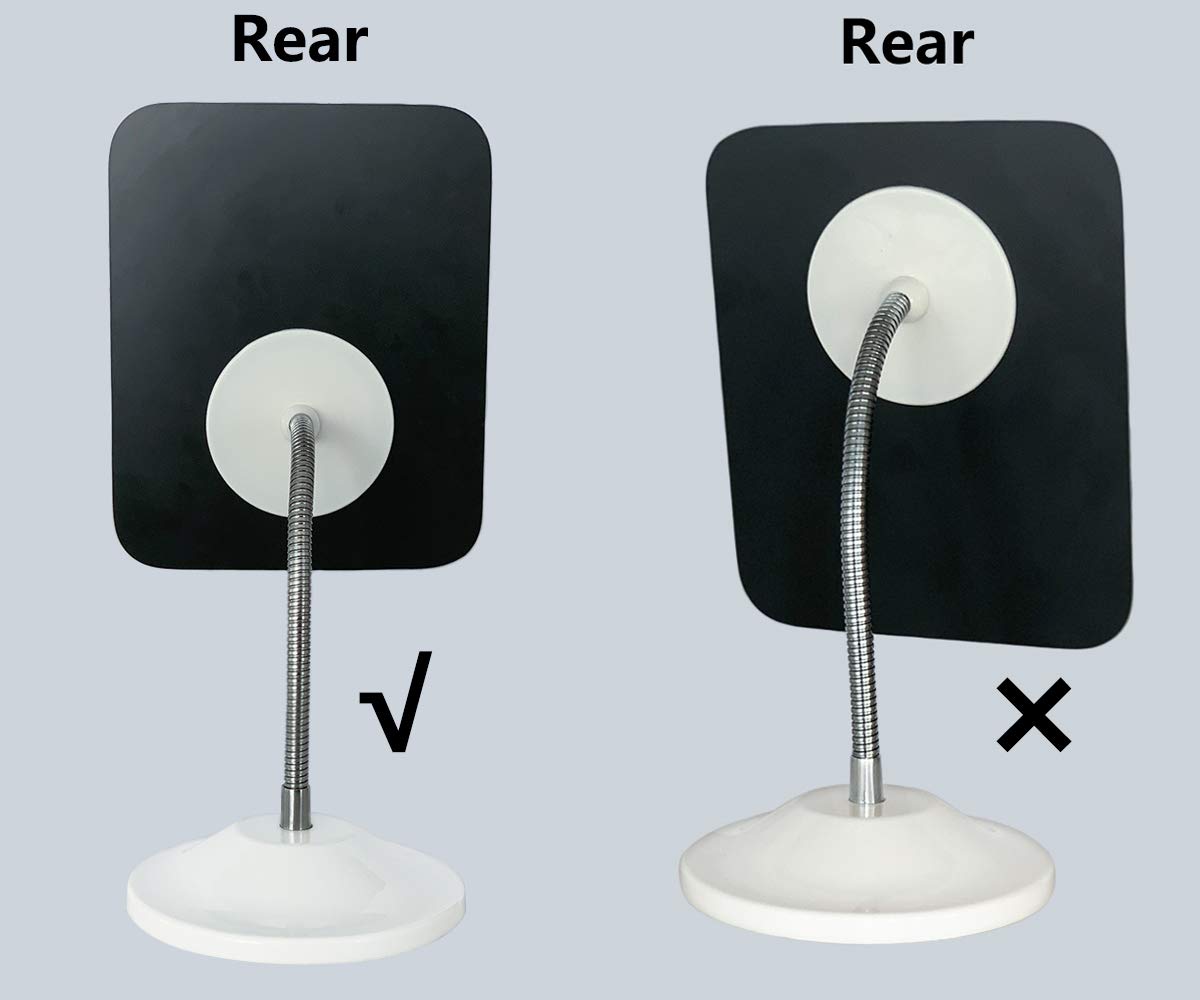 Espejo YEAKE portátil y compacto, ideal para viajes.
