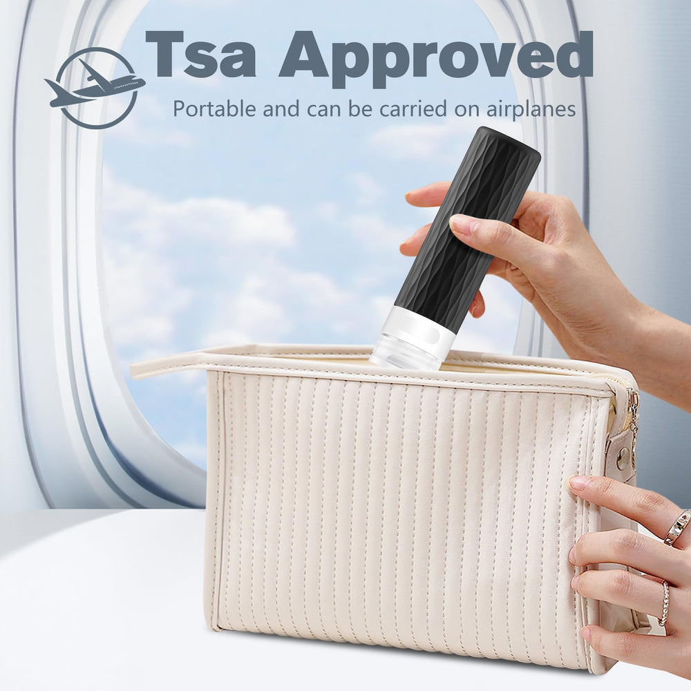 YEALIFE botellas viaje aprobadas TSA, uso ideal para champú y acondicionador.