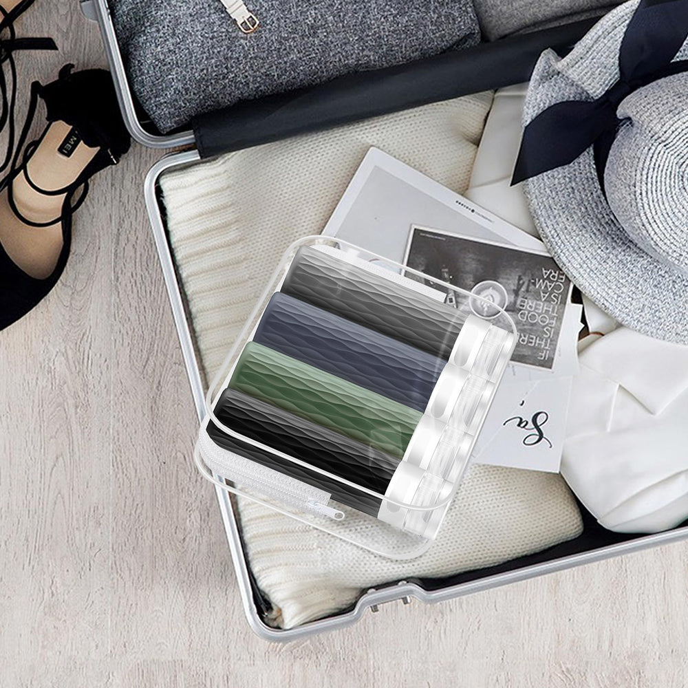 YEALIFE silicona de grado alimentario, reutilizables y ligeras para viajar.
