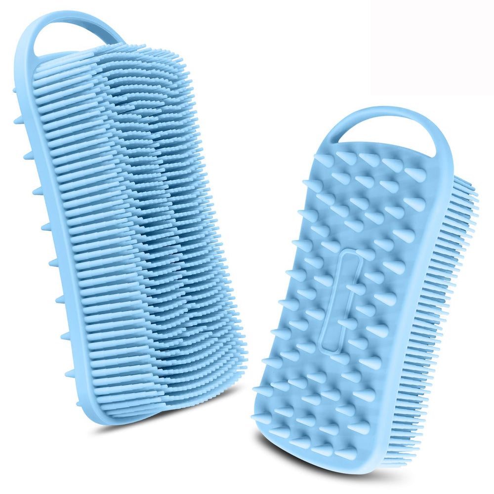 YEALIFE uso múltiple en ducha para exfoliar y masajear el cuerpo.
