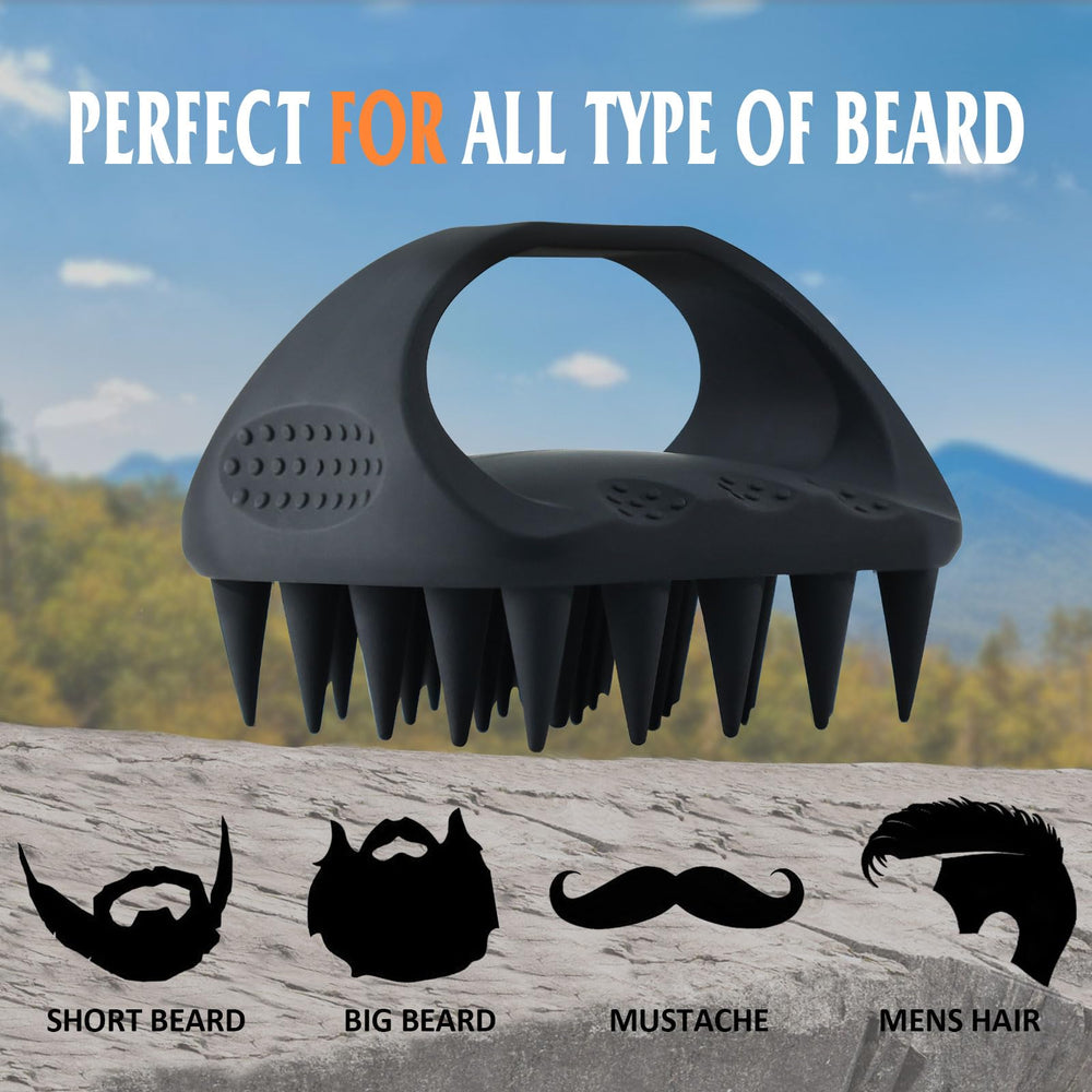 YEALIR kit cuidado barba con gancho incluido: montaje práctico
