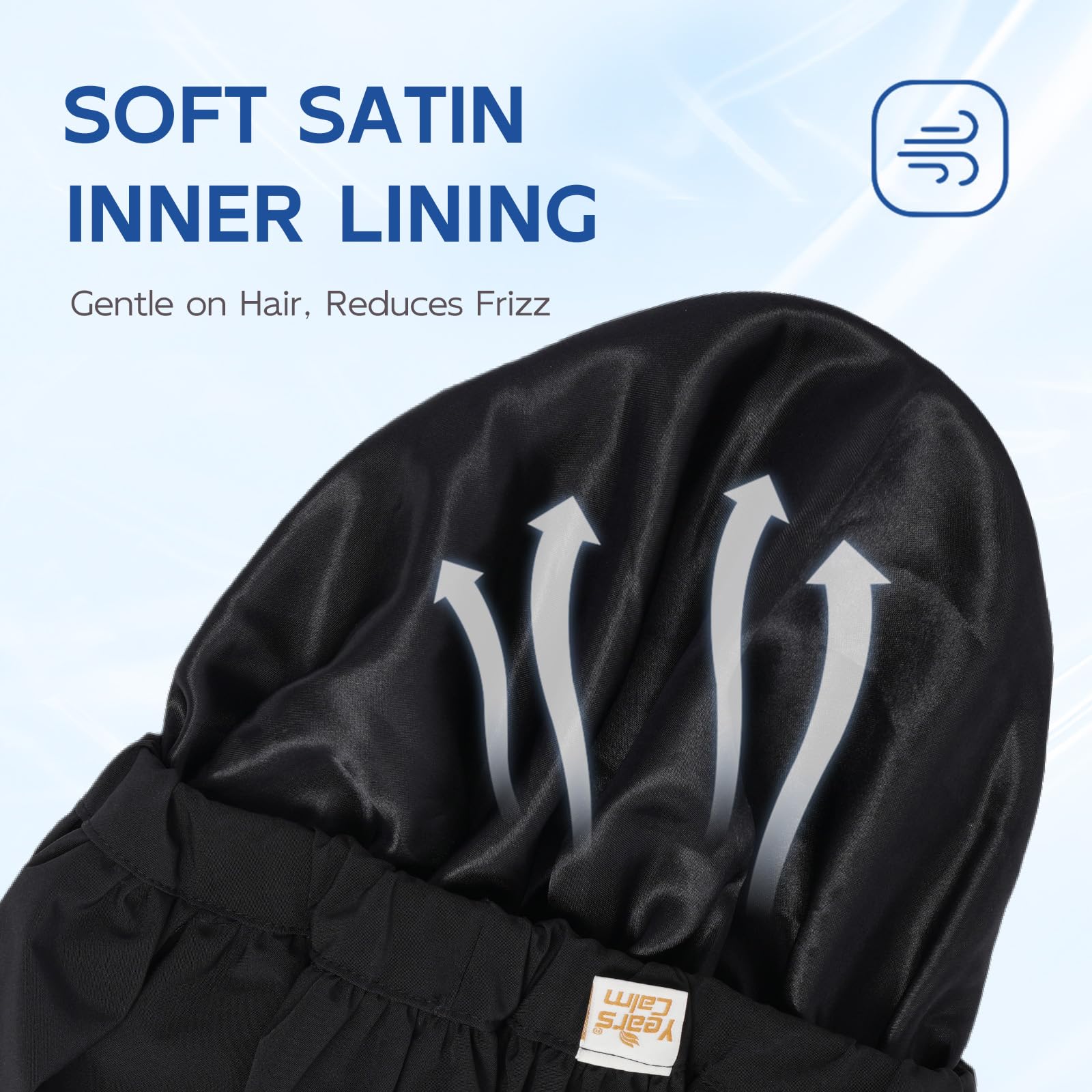 Gorro Years calm reutilizable perfecto para uso diario y viajes