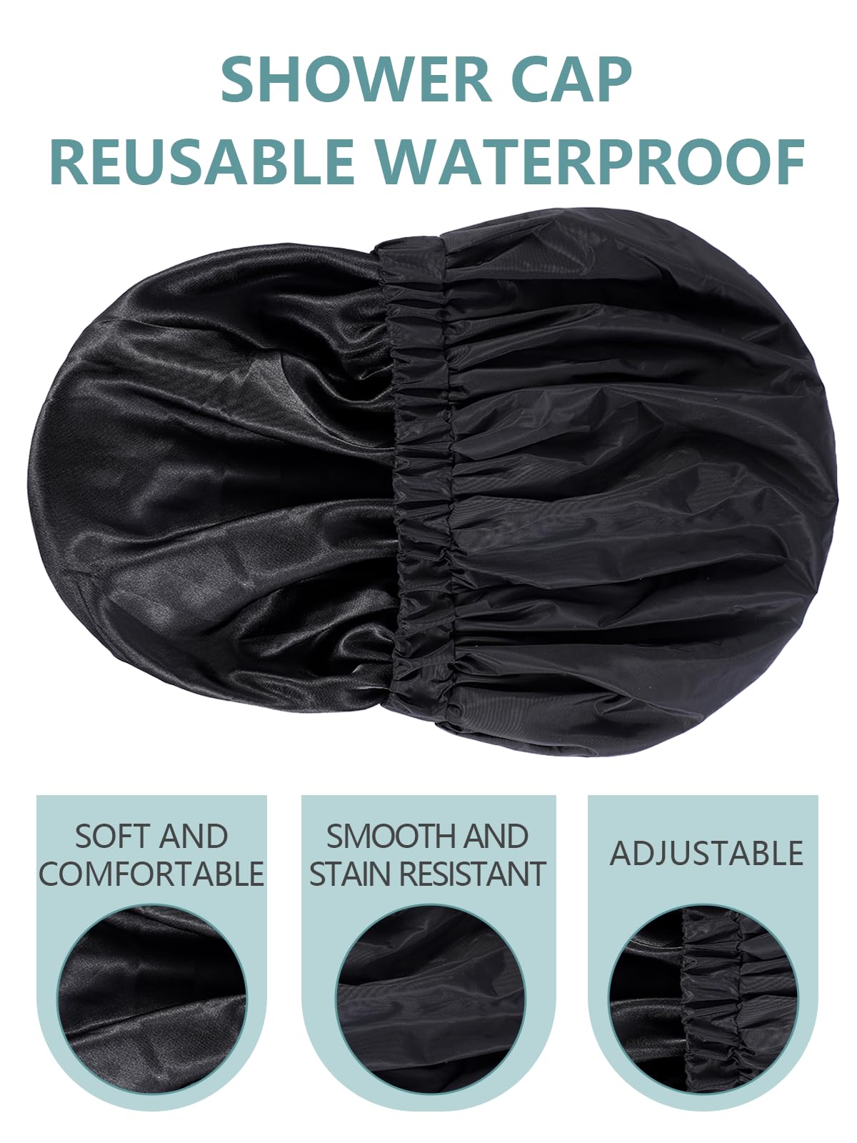 Years Calm gorro ducha ligero y compacto, ideal para viajar.