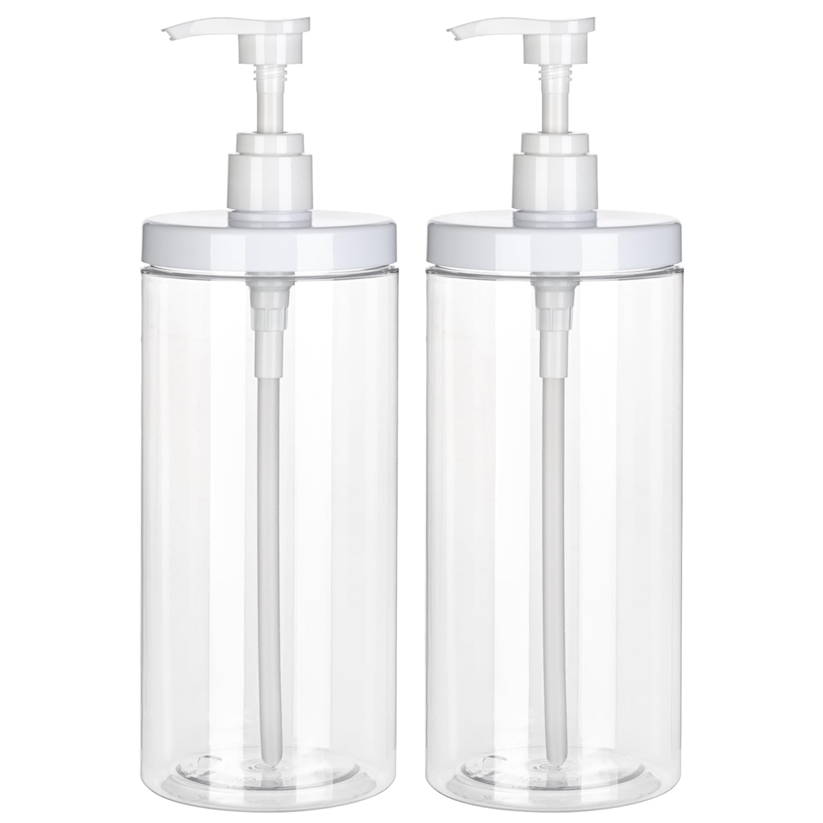Botella Yebeauty con bomba reutilizable de 1200 ml para baño