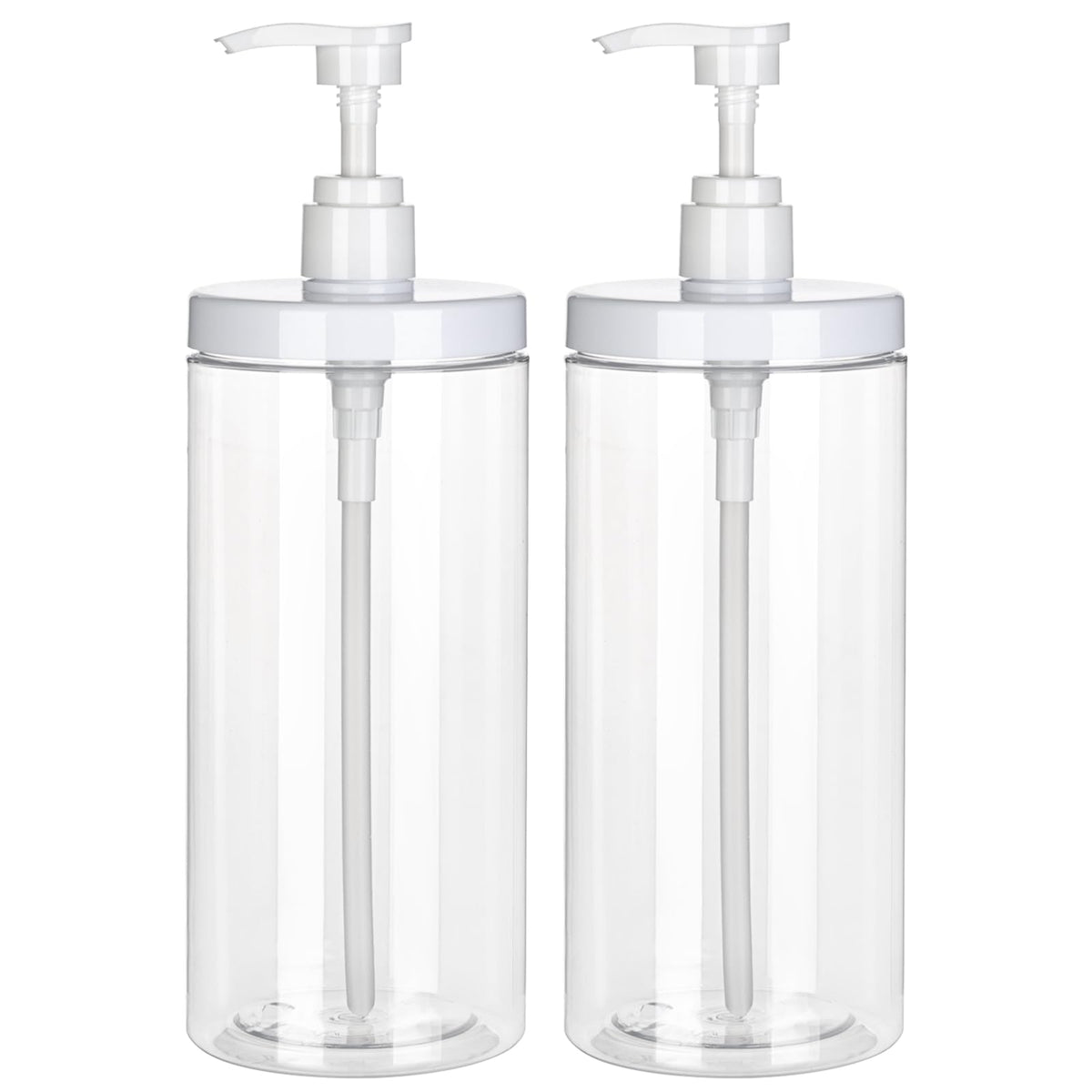 Botella Yebeauty con bomba reutilizable de 1200 ml para baño