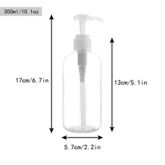 Dispensador Yebeauty con bomba de 296 ml para ducha, cómodo y limpio.