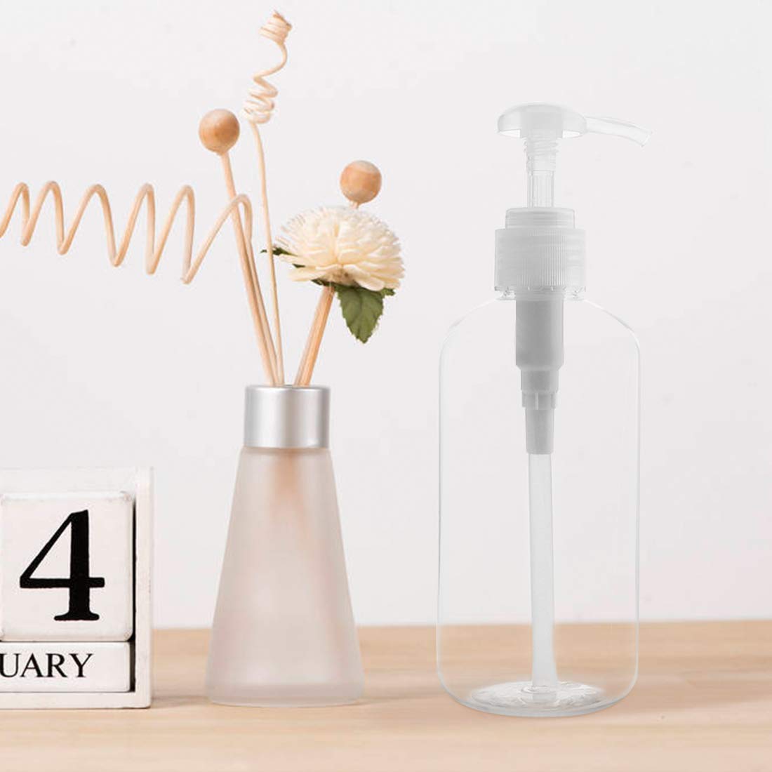 Envase con bloqueo de viaje Yebeauty de 296 ml para evitar derrames.