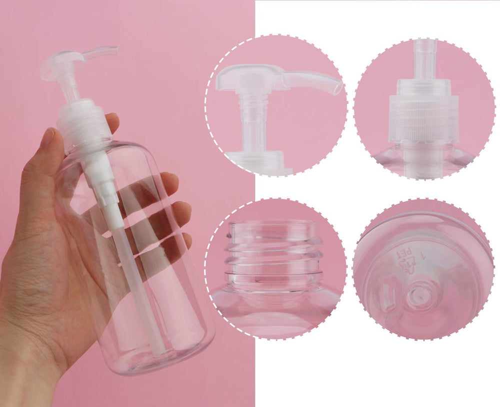 Frasco vacío Yebeauty con bomba de 296 ml para crema y loción.
