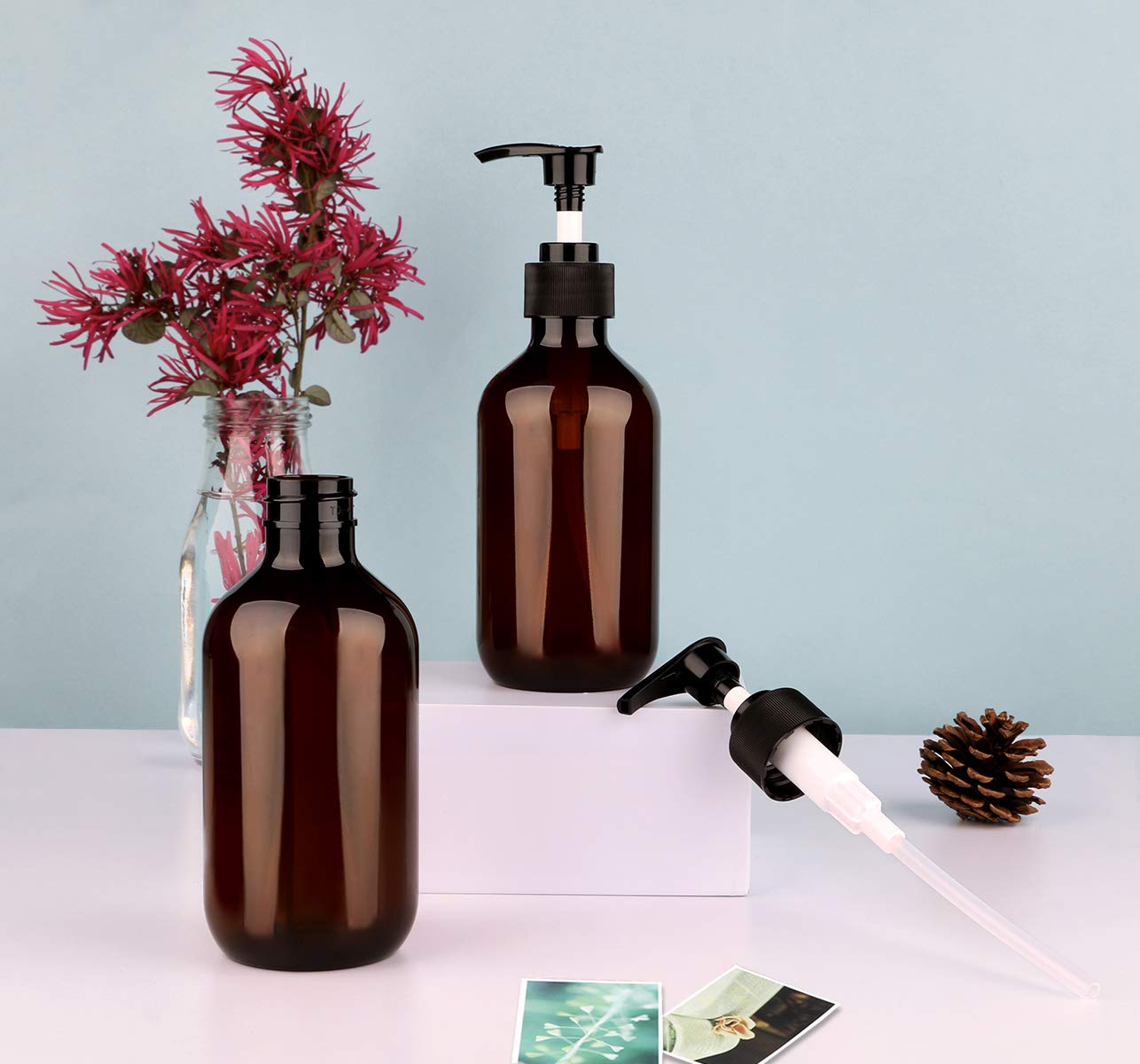 Dispensadores rellenables para baño y cosméticos de Yebeauty