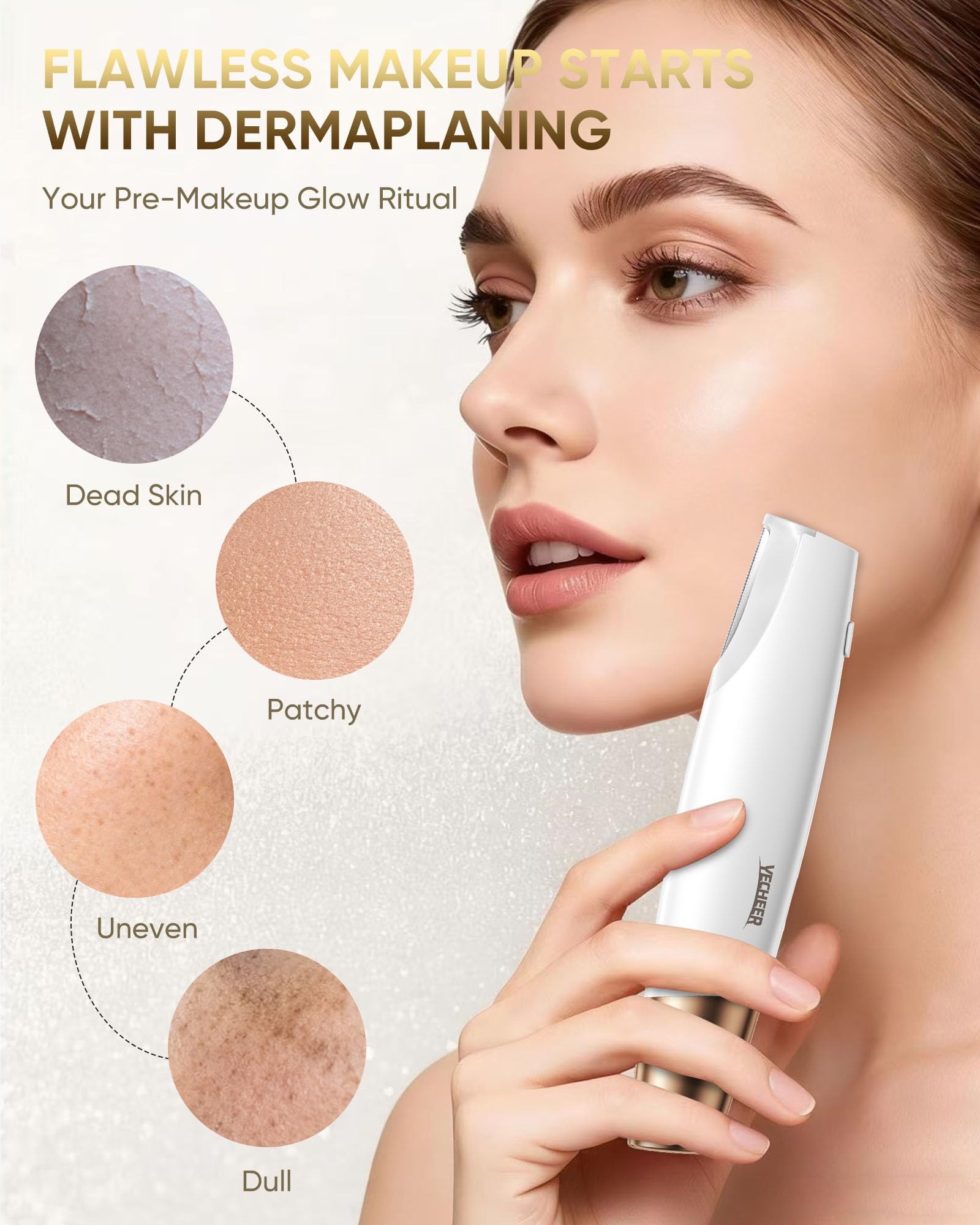 Protección de cuchilla de YeCheer Dermaplaner para uso seguro